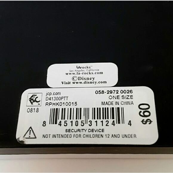 Disney Mickey Mouse Head Charm Necklace Silver Plated Mickey True Original NWT - Picture 6 of 7